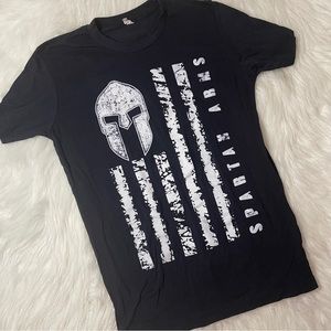 Spartan Arms American Flag Tshirt